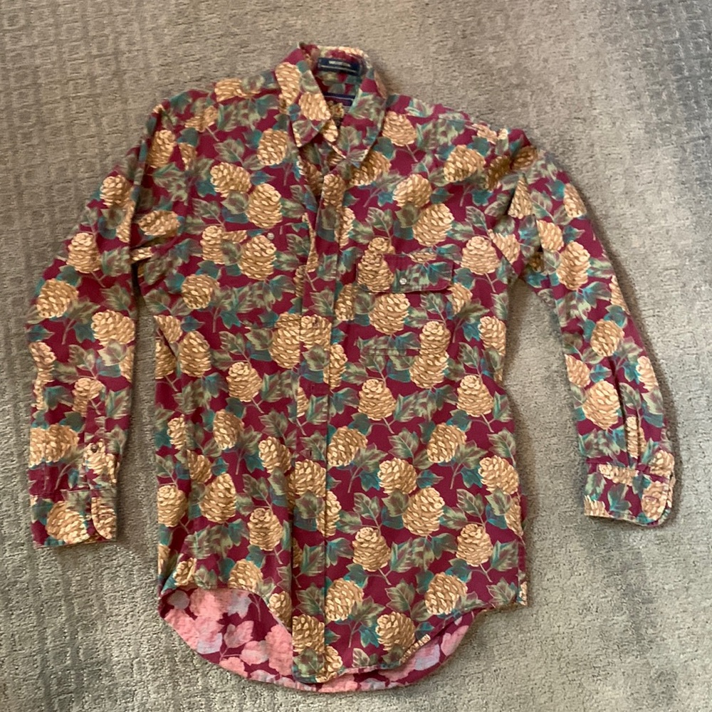 Ralph Lauren pine cone pattern shirt